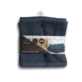 Thyme & Table 4-Pack Bar Mop Dish Cloth, Navy