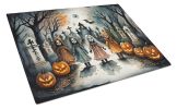 NEW Creepy Dolls Spooky Halloween Glass Cutting Board Decorative Tempered Glass Kitchen Cutting and Serving Board Large Size Chopping Board