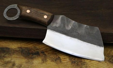 Chinese Kitchen Chopping Cleaver Butcher Knife (Option: B)