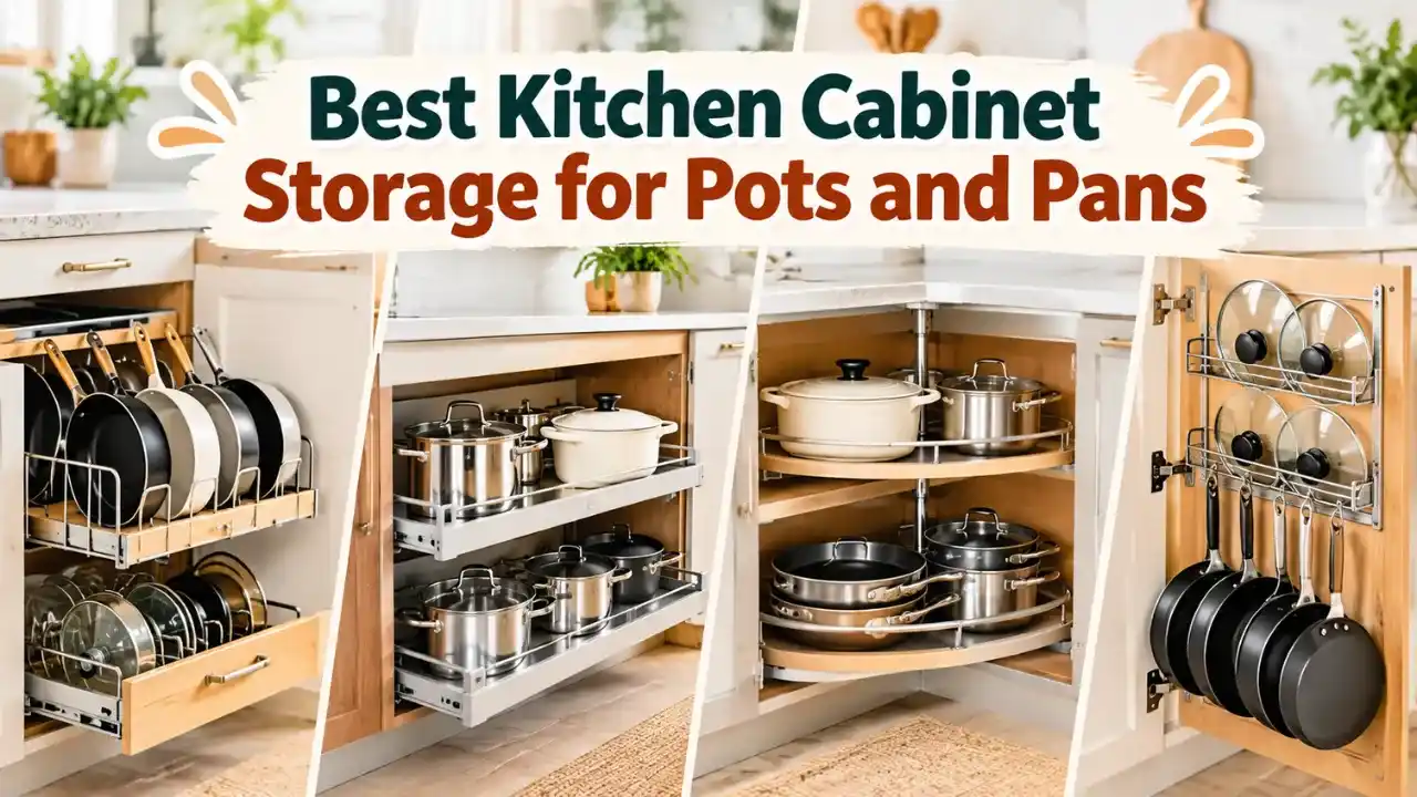 Best Kitchen Cabinet Storage for Pots and Pans